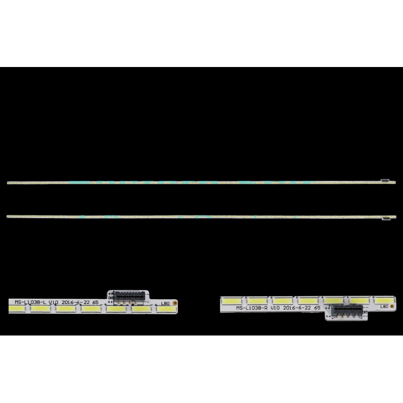 Підсвітка U10 2016-6-22 65 07MR300B67Q0200045001033 4665P7019 MS-L1038-L MSL1038 L MSL1038L 07MR300B67-Q0200045001033 ESELED999