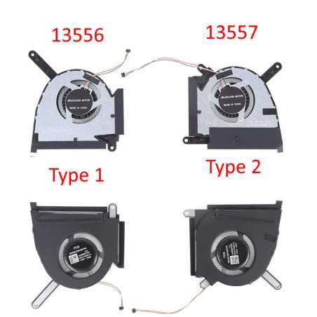 Вентилятор Asus TUF Dash F15 FX517ZM FX517ZR TUF517ZM 12V CPU GPU 13NR0990T01021 13NR0990T01011 DQ5DC18G002 FCN FQ1L