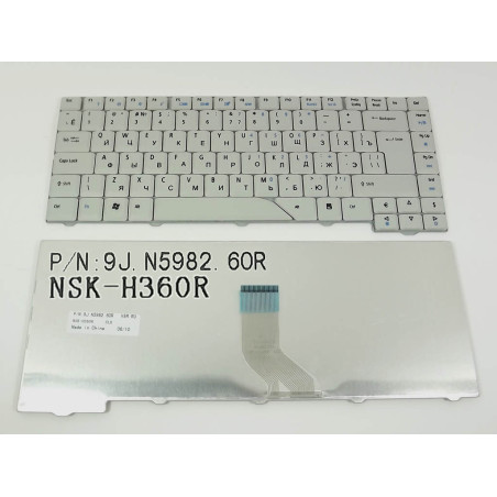 Клавиатура для ACER Aspire ZD1 NSK-AKA0R NSK-H3E0R NSK-H3V0R NSK-H370R NSK-H390R 9J.N1A82.A0R 9J.N5982.E0R 9J.N5982.V0R 6981