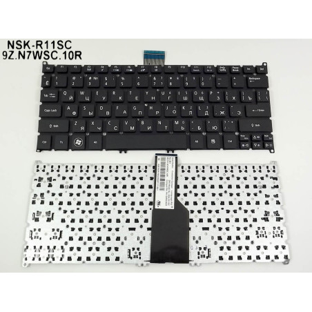 Клавиатура для ACER B113-M TravelMate NSK-R12PW 9Z.N7WPW.20R 90.4BT07.A0R V128230AS1 Z.N7WPW.60R NSK-R10PW 9Z.N7WPW.00R R12PW