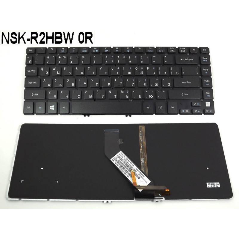 Клавиатура ACER NSK-R25SW1D NSK-R2HBW01 NSK-R2HBW1D NSK-R2SSW01 NSK-R2SSW1D R25SW01 9Z.N8DSW.501 R24SW1D R24SW01 N8DBW N8DSW Клавиатура ACER NSK-R25SW1D NSK-R2HBW01 NSK-R2HBW1D NSK-R2SSW01 NSK-R2SSW1D R25SW01 9Z.N8DSW.501 R24SW1D R24SW01 N8DBW N8DSW