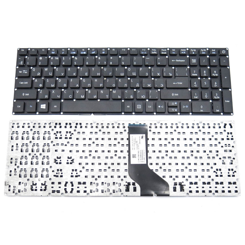 Клавиатура для ACER Aspire E5-522 E5-573 E5-573T E5-573T E5-532G E5-722 E5-772 A315-21 A515-51 V3-574G 575 ACM14H83SU LV5T-A50B