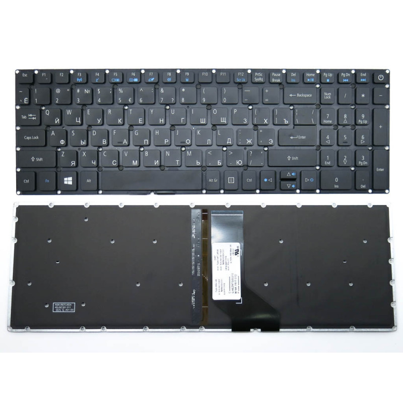 Клавиатура для ACER A315-21 A315-41 A315-31 A315-51 A315-53 A515-51 A515-51G A515-41G ES1-523 ES1-572 AEZRT700010 EZRTG00210 Клавиатура для ACER A315-21 A315-41 A315-31 A315-51 A315-53 A515-51 A515-51G A515-41G ES1-523 ES1-572 AEZRT700010 EZRTG00210
