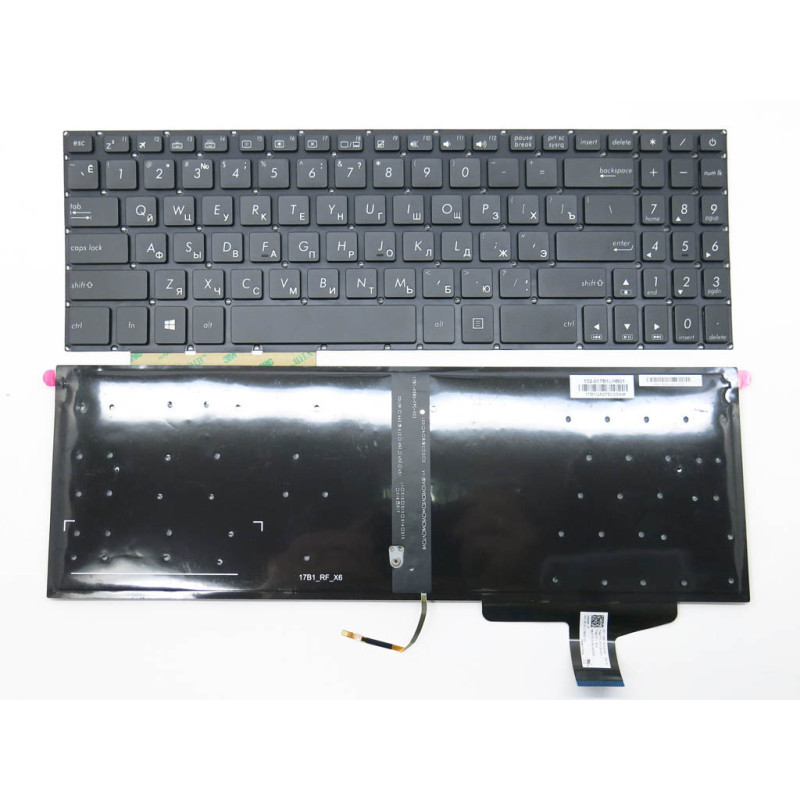 Клавиатура для ASUS VivoBook N580 N580VD N580VN N580GD N580V X580VD M580 NX580VD NX580V ASM17B16E0J5284 0KN1-291SP32 0KNB0-5605 Клавиатура для ASUS VivoBook N580 N580VD N580VN N580GD N580V X580VD M580 NX580VD NX580V ASM17B16E0J5284 0KN1-291SP32 0KNB0-5605
