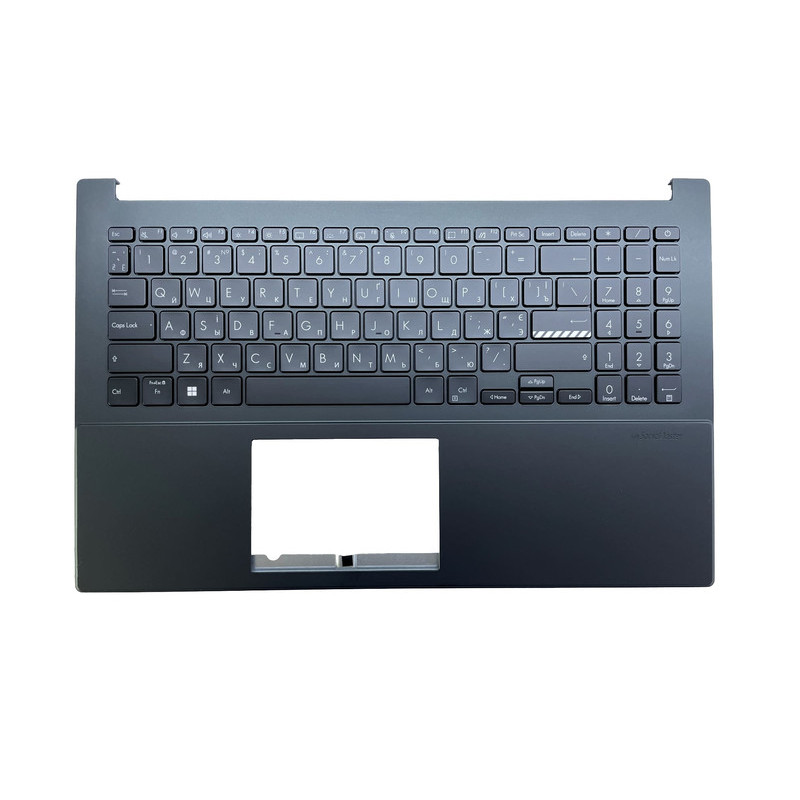 Топкейс Asus Vivobook Go 15 E1504FA E1504GA 90NB0ZR2-R31UA0 PN клавиатуры 0KNB0-5904UA00