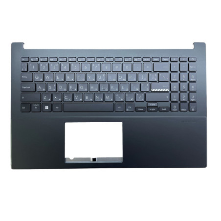 Топкейс Asus Vivobook Go 15 E1504FA E1504GA 90NB0ZR2-R31UA0 PN клавиатуры 0KNB0-5904UA00