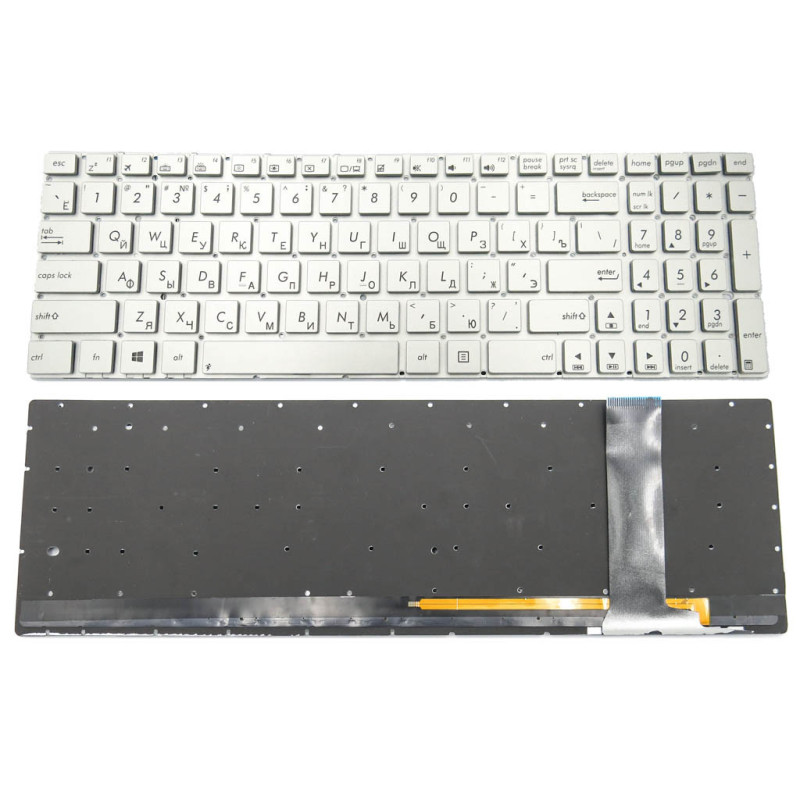 Клавиатура для ASUS 0KNB0-6120US00 0KNB0 6120WB00 6620AR00 6620BE00 6620BG00 6620BR00 6620HU00 6620IT00 6620JP00 6620KO00 N550L