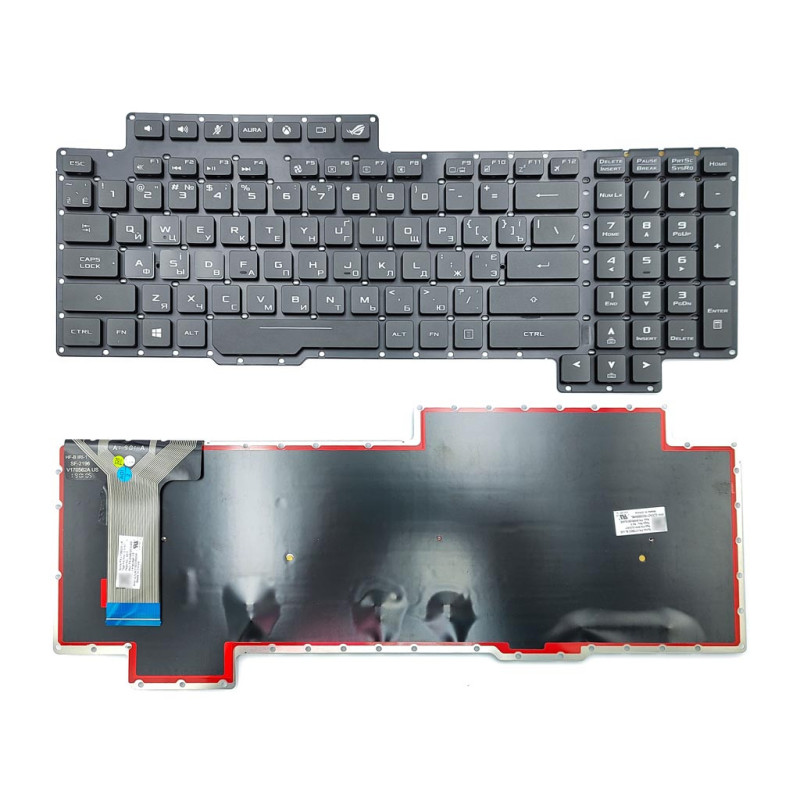 Клавіатура для ASUS G703 G703G G703V G703GI G703GS G703VI G703GL G703GX G7CX 0KNB0-E613UK00 0KNB0 E613UK00 Клавіатура для ASUS G703 G703G G703V G703GI G703GS G703VI G703GL G703GX G7CX 0KNB0-E613UK00 0KNB0 E613UK00