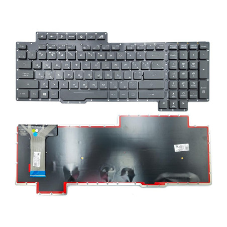 Клавіатура для ASUS G703 G703G G703V G703GI G703GS G703VI G703GL G703GX G7CX 0KNB0-E613UK00 0KNB0 E613UK00
