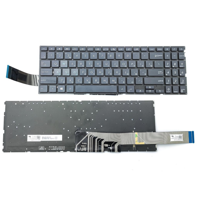 Клавіатура для ASUS X571 X571G X571GT X571U X571F K571 K571GT F571 F571G F571GT VX60G