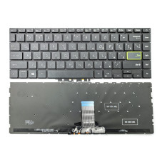 Клавиатура для Asus VivoBook S14 S433 S433EA S433EQ S433FA S433FL S433JQ X421 9Z.NH9PQ.60U 0KNB0-212NUK00 AEXKSE00120 XKS NSK-W