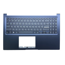 Топкейс и клавиатура Asus VivoBook 15 X1504ZA X1504VA 90NB1021-R31UA0 Quiet Blue 90NB1022-R31UA0 silver