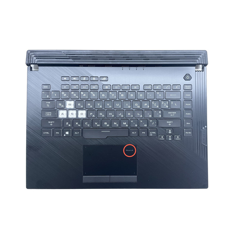 Топкейс и клавиатура Asus ROG Strix G531GU G531GT NumLK ver 90NR01J3-R31UA0 90NR01L3-R31UA0 90NR01L3-R31UA1