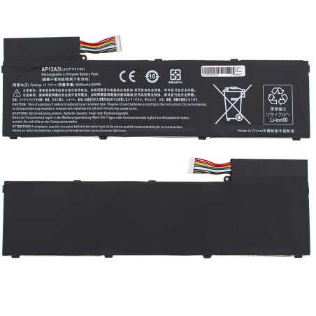 Батарея AP12A3i ACER Aspire M3-481 M3-581 M5-481 M5-581 AP12A31 AP12A41 AP12A4i BT.00304.011 KT.00303.002 11.1V 4500mAh 50Wh