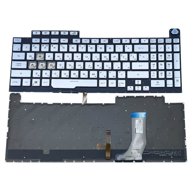 Клавиатура для ASUS G731 G731GW G731GT G731GD G731GU G731GV G732L G732G G712 G712L 0KNR0-6817US00 0KNR0 6817US00 Клавиатура для ASUS G731 G731GW G731GT G731GD G731GU G731GV G732L G732G G712 G712L 0KNR0-6817US00 0KNR0 6817US00