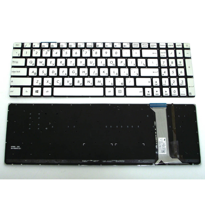 Клавиатура для ASUS N551 N551J N551JQ N551JK N551JM N551JW G551 N751 N751J N751JK N751JX Клавиатура для ASUS N551 N551J N551JQ N551JK N551JM N551JW G551 N751 N751J N751JK N751JX