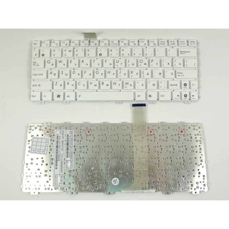 Клавиатура для ASUS EEE PC 1015PX 1015B 1015BX 1015PW 1015PE 1015PN X101 X101H X101CH 1015 1015P 1015PED 1015PEM 1015PD 1015T