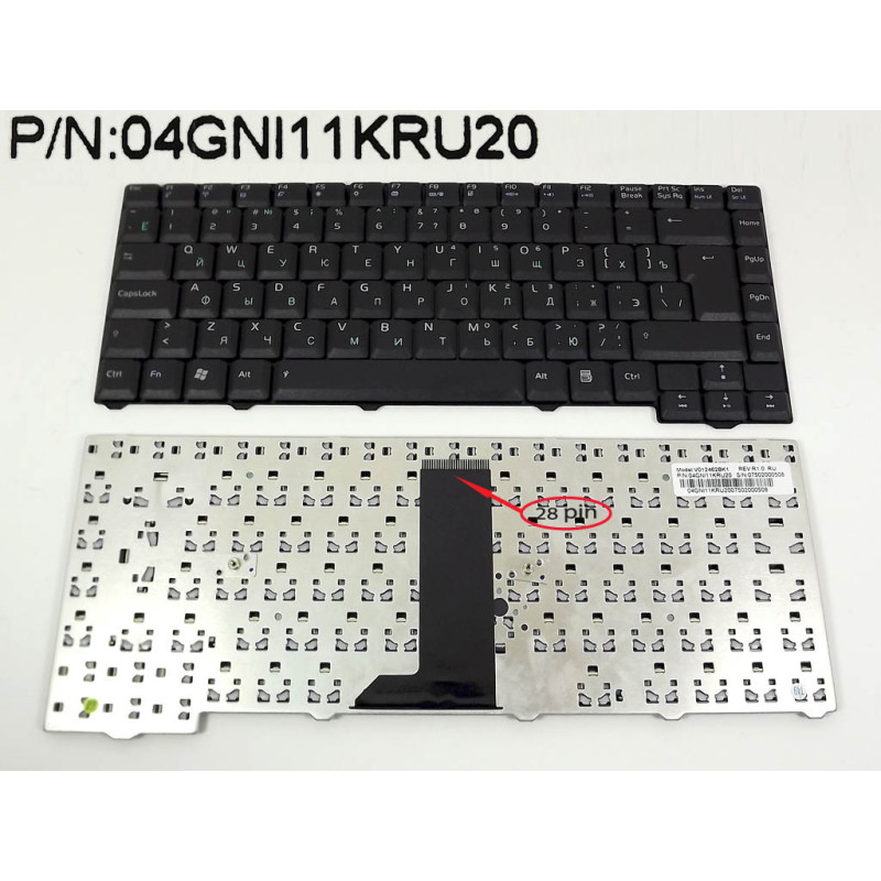 Клавіатура для ASUS MP-06916SU-5282 MP-06913US-5281 NSK-U1G0R V012462BS1 06916SU 5282 06913US 5281 U1G0R 04NGI11KRU20 N8182 Клавіатура для ASUS MP-06916SU-5282 MP-06913US-5281 NSK-U1G0R V012462BS1 06916SU 5282 06913US 5281 U1G0R 04NGI11KRU20 N8182