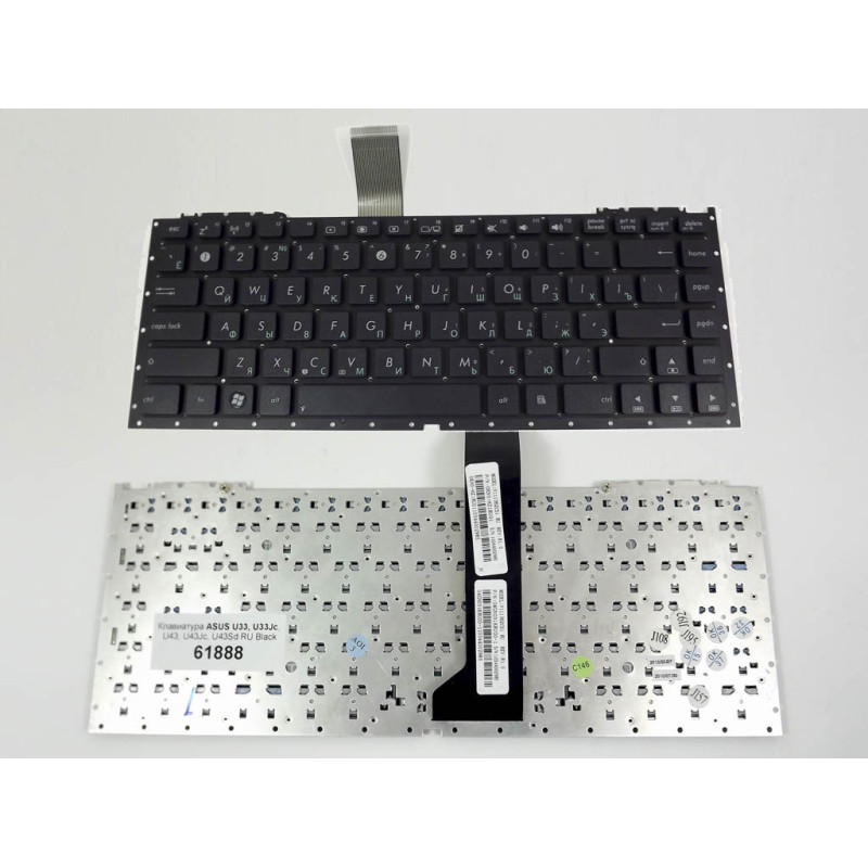 Клавиатура для ноутбука ASUS U36Sg U36Sd U41 U41Jf U41Sv U45 U45J U45Jc KJ1 NSK-UC30R NSK-UC60R 9J.N1M82.30R AEKJ1700030 N1M82 Клавиатура для ноутбука ASUS U36Sg U36Sd U41 U41Jf U41Sv U45 U45J U45Jc KJ1 NSK-UC30R NSK-UC60R 9J.N1M82.30R AEKJ1700030 N1M82
