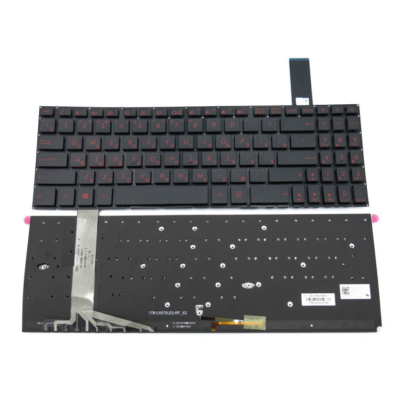 Клавіатура для ASUS FX570UD FX570Z FX570ZD FX570U X570U X570UD X570ZD X570D K570U K570UD K570Z K570ZD X570 X570Z X570DD YX570 Клавіатура для ASUS FX570UD FX570Z FX570ZD FX570U X570U X570UD X570ZD X570D K570U K570UD K570Z K570ZD X570 X570Z X570DD YX570