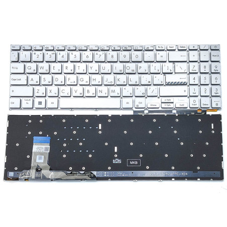 Клавиатура для ASUS E1504FA E1504GA E1505FA E1505GA E1505FA L1504FA L1504GA K3604 K3605 15X K3504 M3504 S3504 K3605ZV K3605VC