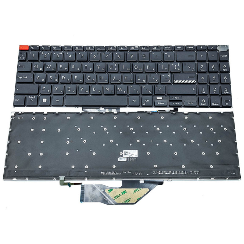 Клавіатура для Asus 0KN1-EH2UK12 ASM21N66GBJ528 EH2UK1221485020361 ASM21N63USJ528 EH2US1221485020315 EH1US12 EH1US1221435020072 Клавіатура для Asus 0KN1-EH2UK12 ASM21N66GBJ528 EH2UK1221485020361 ASM21N63USJ528 EH2US1221485020315 EH1US12 EH1US1221435020072