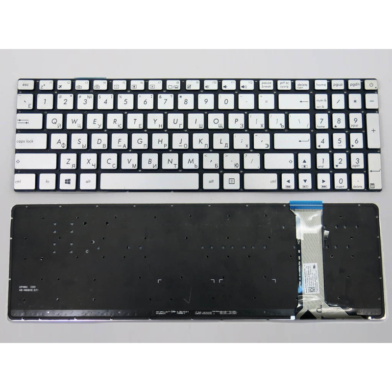 Клавіатура для ASUS N551 N551J N551JQ N551JK N551JM N551JW G551 N751 Клавіатура для ASUS N551 N551J N551JQ N551JK N551JM N551JW G551 N751