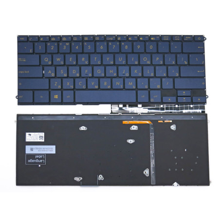 Клавиатура для Asus UX490 UX490CA UX490UA UX490U UX490UAR 0KNB0-D633US00 0KN1-1S2US26 SN2561BL3 D633US00 0KN1 1S2US26