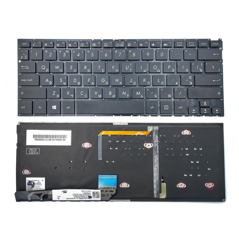 Клавиатура для ASUS ZenBook UX360U UX360UA UX360UAK Q324U Q324UA NSK-WB9BU 9Z.NBXBU.91A 0KNB0-2625BE00 0KN1-351BE13 NSK WB9BU Клавиатура для ASUS ZenBook UX360U UX360UA UX360UAK Q324U Q324UA NSK-WB9BU 9Z.NBXBU.91A 0KNB0-2625BE00 0KN1-351BE13 NSK WB9BU