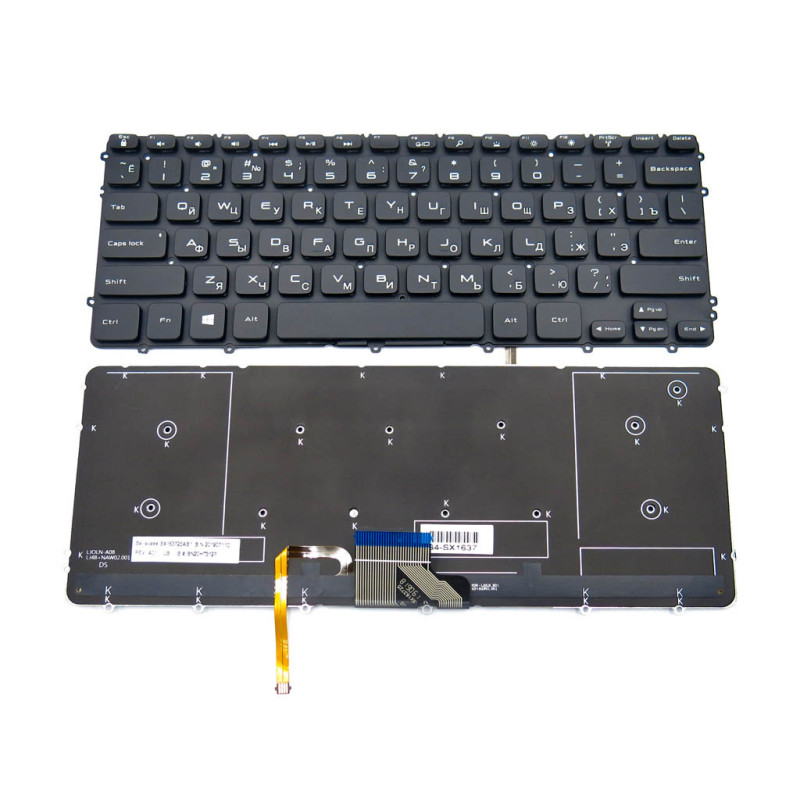 Клавіатура для DELL XPS 15 9530 PRECISION M3800 Клавіатура для DELL XPS 15 9530 PRECISION M3800