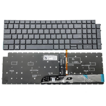 Клавиатура для DELL Inspiron 3511 3515 3510 3520 5515 5510 7510 16 Plus 7610 0W0FYR Dell Vostro 15 3525 5620 5625