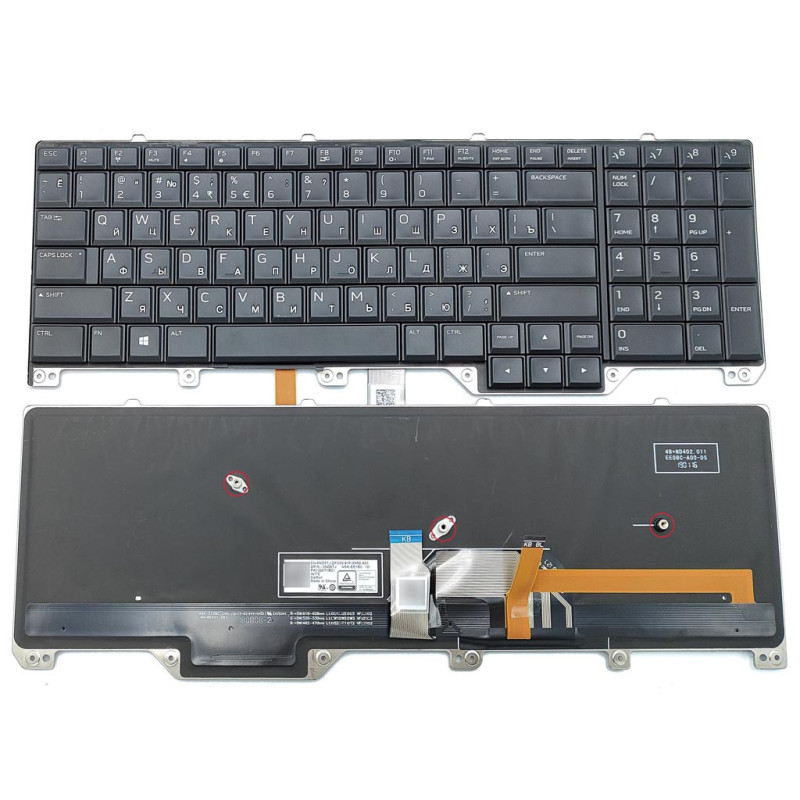 Клавиатура для DELL Alienware 17 R4 R5 00WN4Y 02P27R 0CF2YW 0JK42R 0K5P54 0MYC43 0V5NM6 0V786R 0VK0G0 0YMYCW 0YTG3P NSK-EE0BC Клавиатура для DELL Alienware 17 R4 R5 00WN4Y 02P27R 0CF2YW 0JK42R 0K5P54 0MYC43 0V5NM6 0V786R 0VK0G0 0YMYCW 0YTG3P NSK-EE0BC