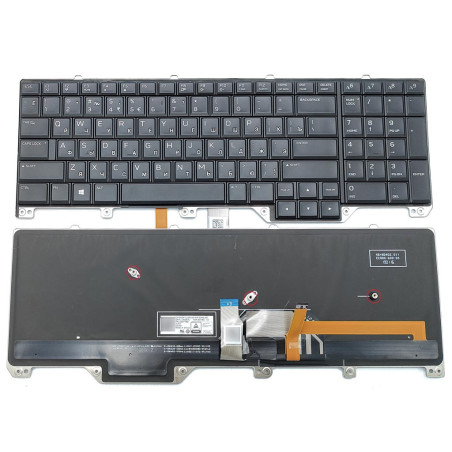 Клавиатура для DELL Alienware 17 R4 R5 00WN4Y 02P27R 0CF2YW 0JK42R 0K5P54 0MYC43 0V5NM6 0V786R 0VK0G0 0YMYCW 0YTG3P NSK-EE0BC