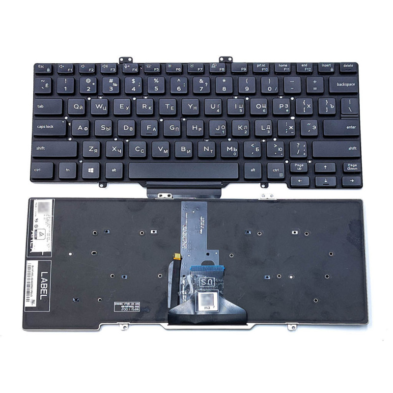 Клавіатура для DELL Latitude 5400 5401 5410 5411 7400 7410 0Y1F5W PK132EE2B22 RN86F 0K0GVM 0V5H1J 3J9FC Клавіатура для DELL Latitude 5400 5401 5410 5411 7400 7410 0Y1F5W PK132EE2B22 RN86F 0K0GVM 0V5H1J 3J9FC