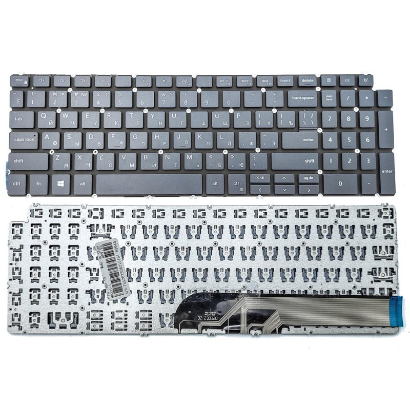 Клавіатура для DELL Inspiron 7591 5590 5591 5594 5598 7590 5593 5584 7790 P90F P83F 7500 7501 5501 5502 0V3D36 QF0SW 0GMXMJ QF1