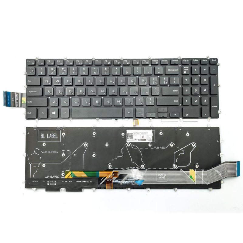 Клавіатура для DELL 0KN4-0H4UI12 490085070C1D NSK-EC0BWC 0G V154925AK1 GR PK131Q01B16 PK131Q03B17 490085070C0F PK131Q04B22 Клавіатура для DELL 0KN4-0H4UI12 490085070C1D NSK-EC0BWC 0G V154925AK1 GR PK131Q01B16 PK131Q03B17 490085070C0F PK131Q04B22