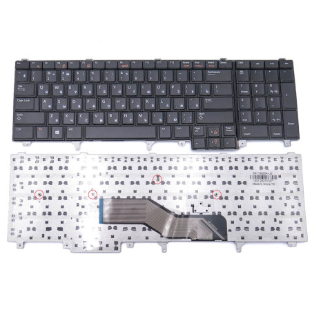 Клавіатура для DELL Latitude E6520 E5520 E5530 E6530 E6540 M4700 M6700 E5520M Precision M4600 M6600 M6800