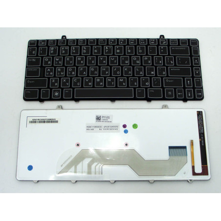 Клавіатура для DELL Alienware M11x R2 R3 V109002DS1 PK130CW1A03 0DMRPW PK130CW1A01 V109002DS1 PK130CW1A00