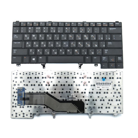Клавиатура для DELL Latitude E5420 E5430 E6230 E6320 E6330 E6420 E6430 E6440 NSK-DWAUF NSK-DW0UC MP-10J13SU-6886 0F1CN4 05KK5K
