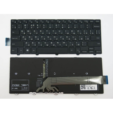 Клавиатура для DELL Inspiron 3458 3451 3443 3449 3441 5442 5443 5445 5447 5448 5451 TCKCW NSK-LQ0SW LQ0SW