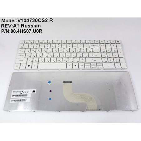 Клавиатура для Packard Bell TM81 TM86 TM87 TM89 TM94 TX86 NV50 Acer 5810 NSK-AL40R 9Z.N1H82.40R N1H82 AL40R 40R
