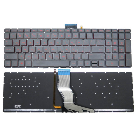 Клавиатура для HP Omen 17-W 17-W000 17-W100 17-W200 17t-w000 17t-w100 17t-w200 17-w001la 17-w101la 17-W 17-w202la w202la W100