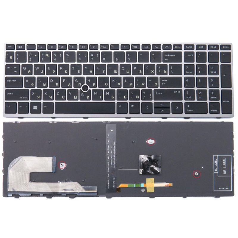 Клавиатура для HP Elitebook 750 G5 750 G6 755 G5 755 G6 850 G5 850 G6 855 G5 ZBook 15u G5 Клавиатура для HP Elitebook 750 G5 750 G6 755 G5 755 G6 850 G5 850 G6 855 G5 ZBook 15u G5