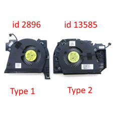 Вентилятор кулер для HP ZBook 17 G3 848377-001 848378-001 848377-001 848378 001 DC28000H0F0 DFS561405PL0T 848377 001
