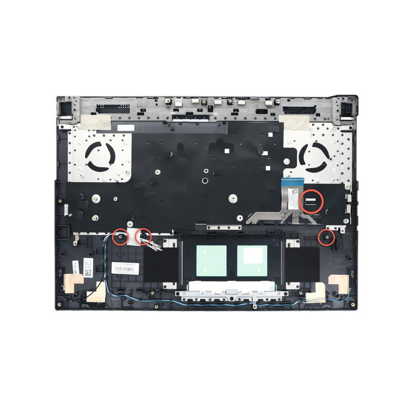 Топкейс и клавиатура Asus ROG Strix G17 G713QM G713QR 90NR05C1-R31UA0 90NR05C1R31UA0
