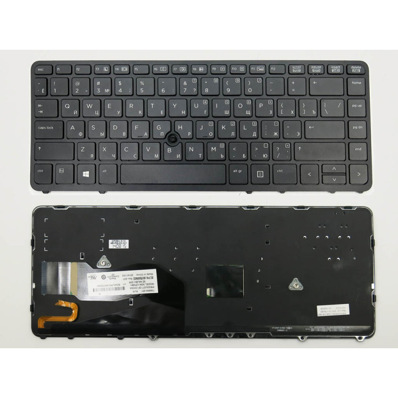Клавиатура для HP EliteBook 840 G1 850 G1 840 G2 736654-001 731179-001 731179-051 730794-201 736658-201 731179 736654 730794