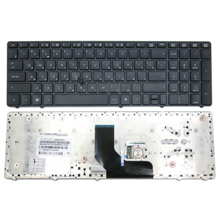 Клавиатура для HP Probook 550125P00-035-G 55011DP00-515-G 55011NM00-035-G 550121400-203-G SG-39300-XAA MP-10G83SU-886 10G83SU