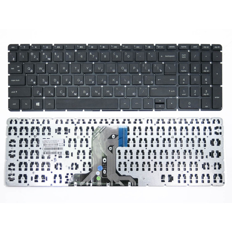 Клавиатура для HP Pavilion 15-AC 15-AF 15-AY ProBook 250 G4 255 G4 250 G5 255 G5 256 G5 P N 710248-251 710248 251