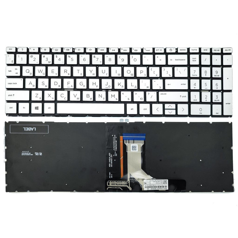 Клавиатура HP Pavilion 15-EG 15-EH 15S-ER 15-ER 17-CN 17-CP 17Z-CP M08924-001 M08918-001 M08924 M08918 001