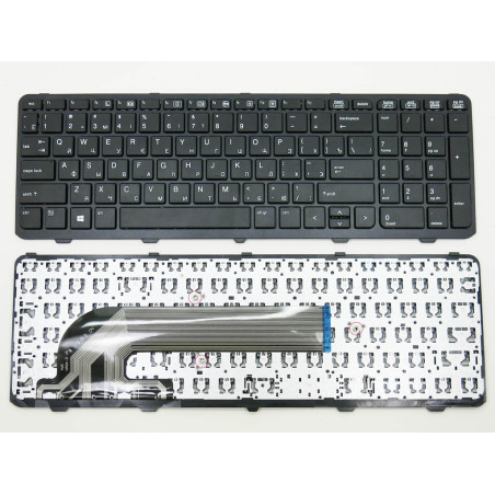 Клавиатура для HP ProBook 450 G0 450 G1 450 G2 455 470 90.4ZA07.L0R NSK-CQ0SW 727682-251 639396-251 4ZA07 CQ0SW 727682 639396